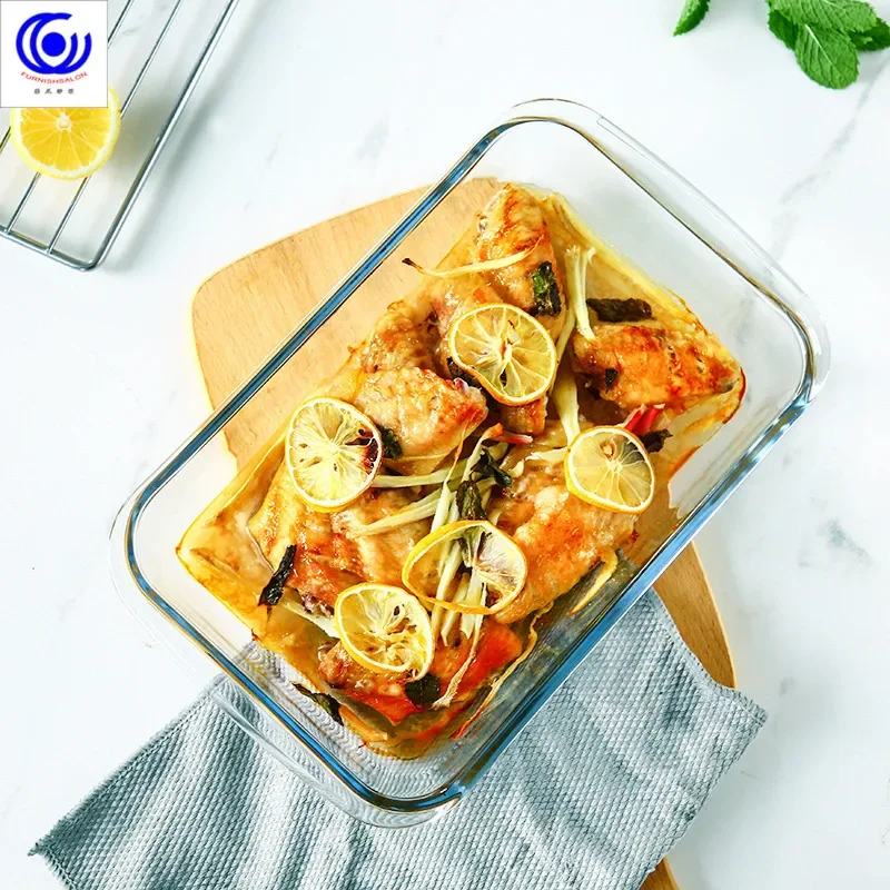 Large Capacity Toughened Glass - Meal Prep Glass Containers Oven Safe ulasan dan harga