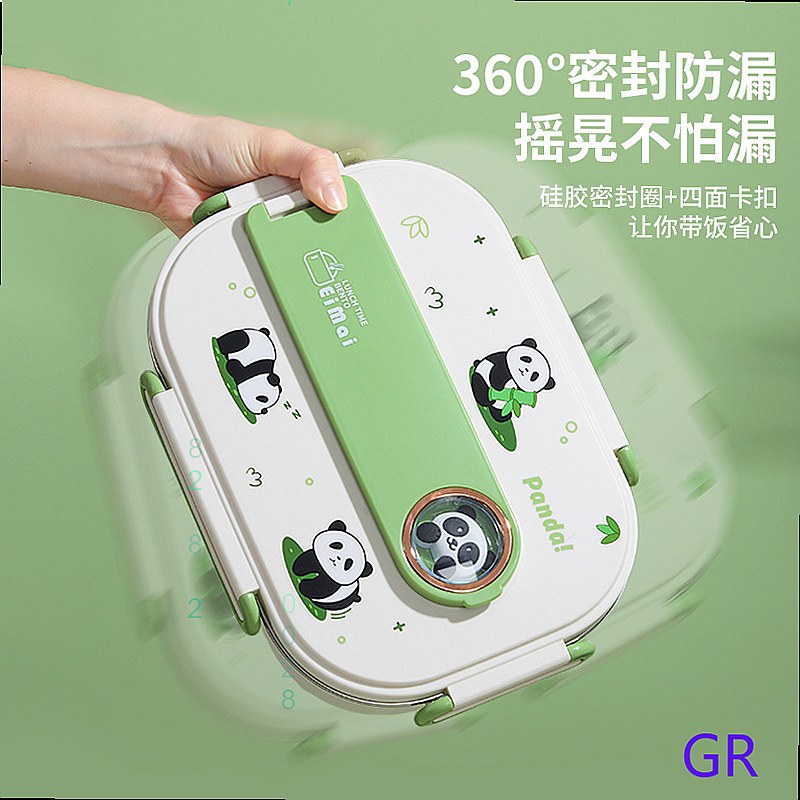316 Stainless Steel Panda Bent - Stainless Bento Box ulasan dan harga