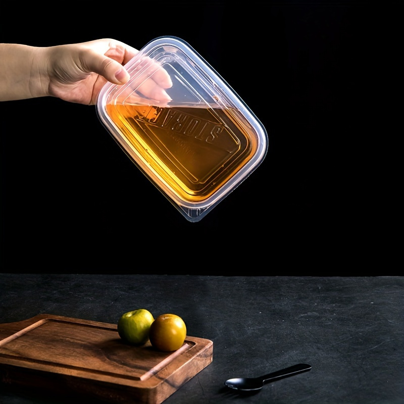 A Set of 6 Transparent Stackab - Meal Prep Containers Xl ulasan dan harga