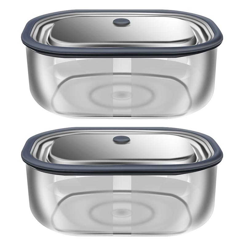 High Borosilicate Glass Rectan - Meal Prep Glass Containers Oven Safe ulasan dan harga