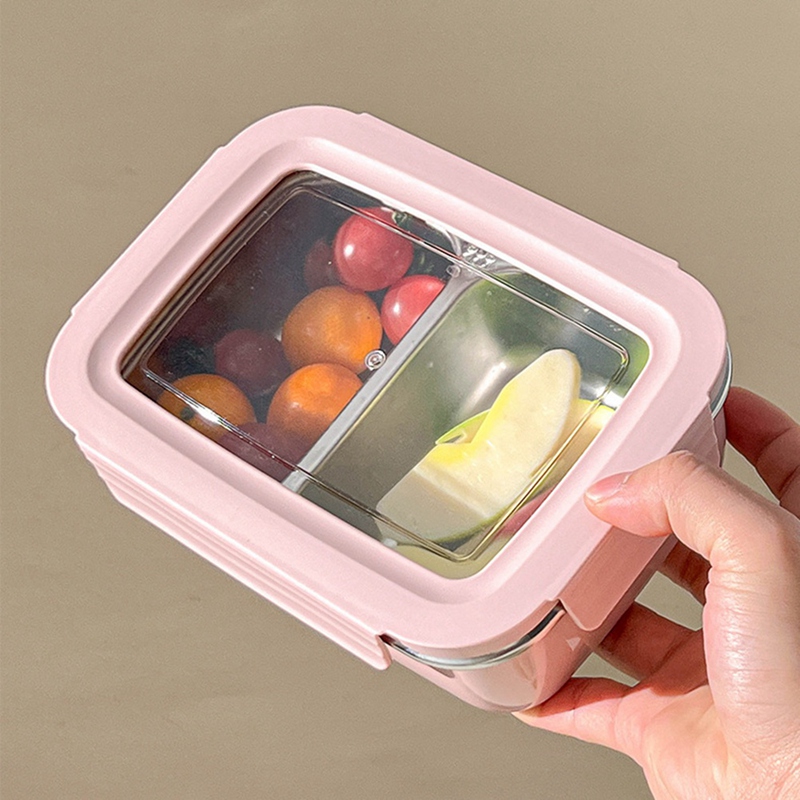304 Stainless Steel Divided Be - Stainless Bento Box ulasan dan harga