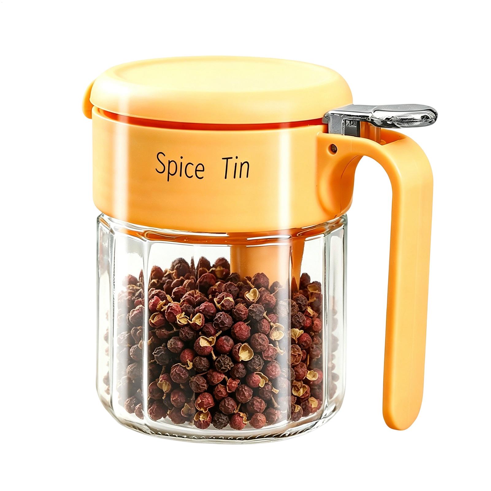 Seasoning Box Easy Access Mois - Meal Prep Jars With Lids ulasan dan harga