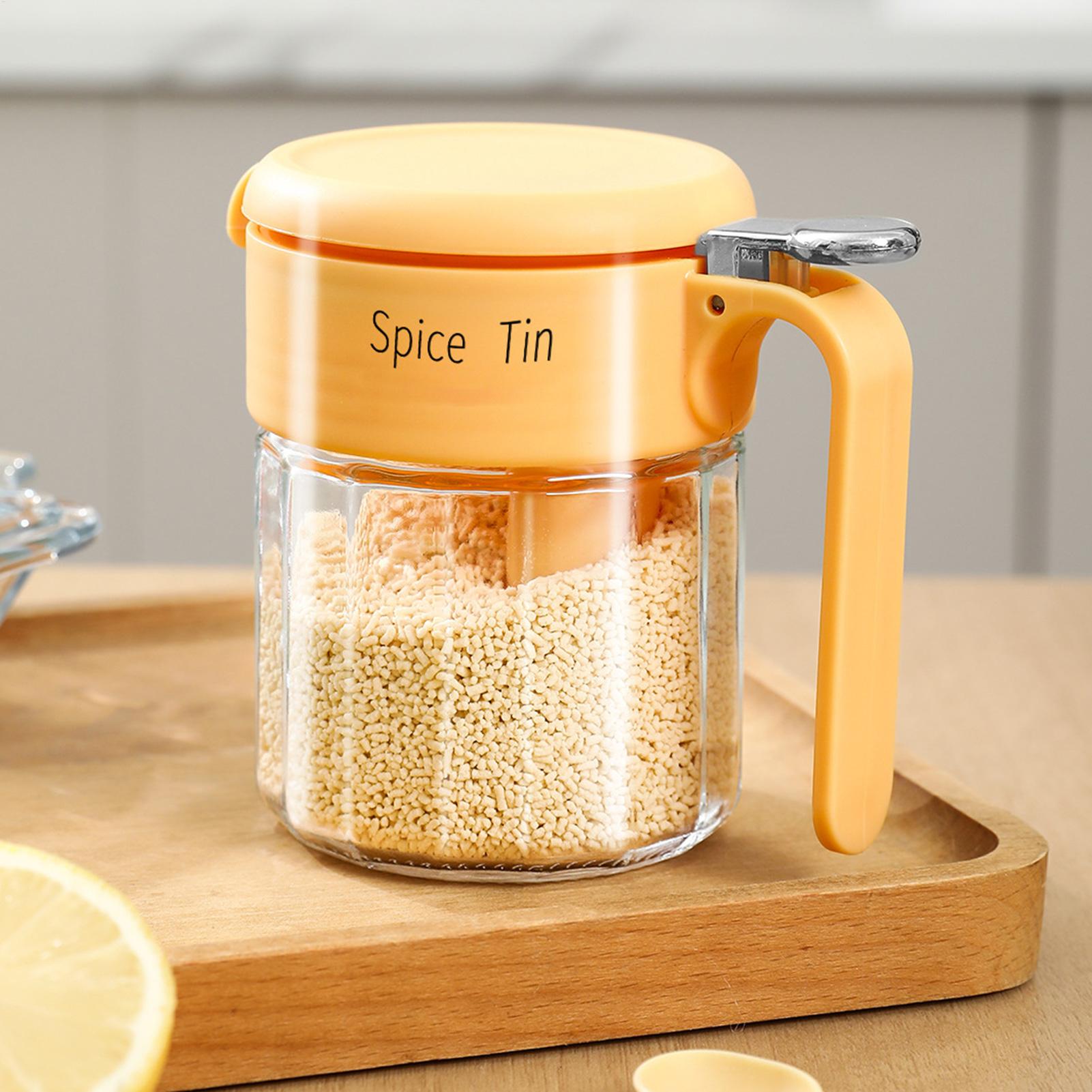 Seasoning Box Easy Access Mois - Meal Prep Jars With Lids ulasan dan harga