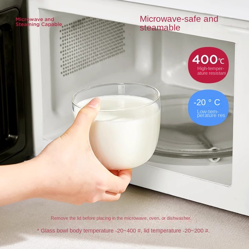 Glass Overnight Oats Container - Meal Prep Yogurt Containers ulasan dan harga