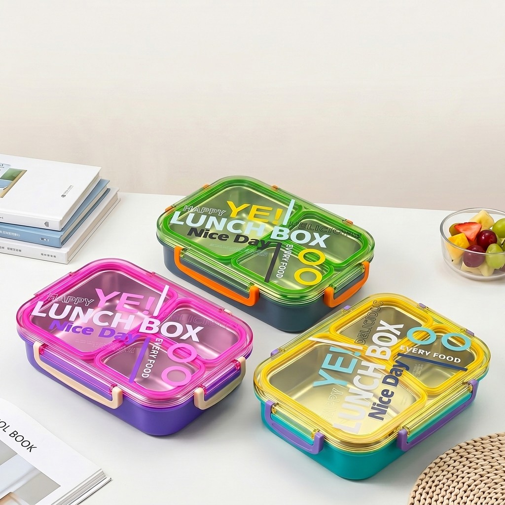 Microwavable 304 Stainless Ste - Meal Prep List ulasan dan harga