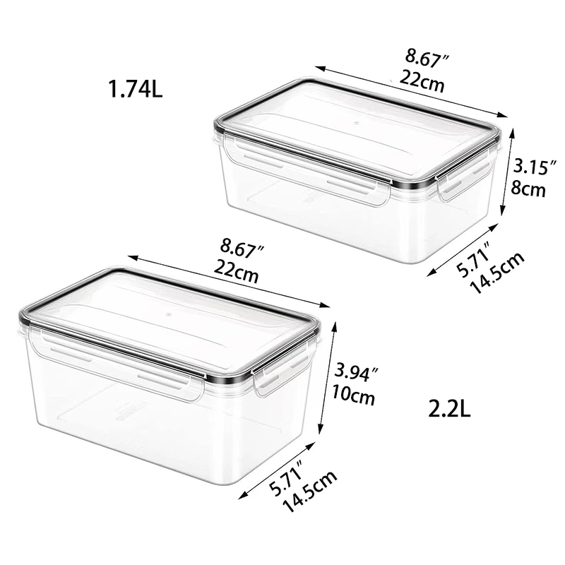 Food Containers with Airtight  - Meal Prep Containers Xl ulasan dan harga