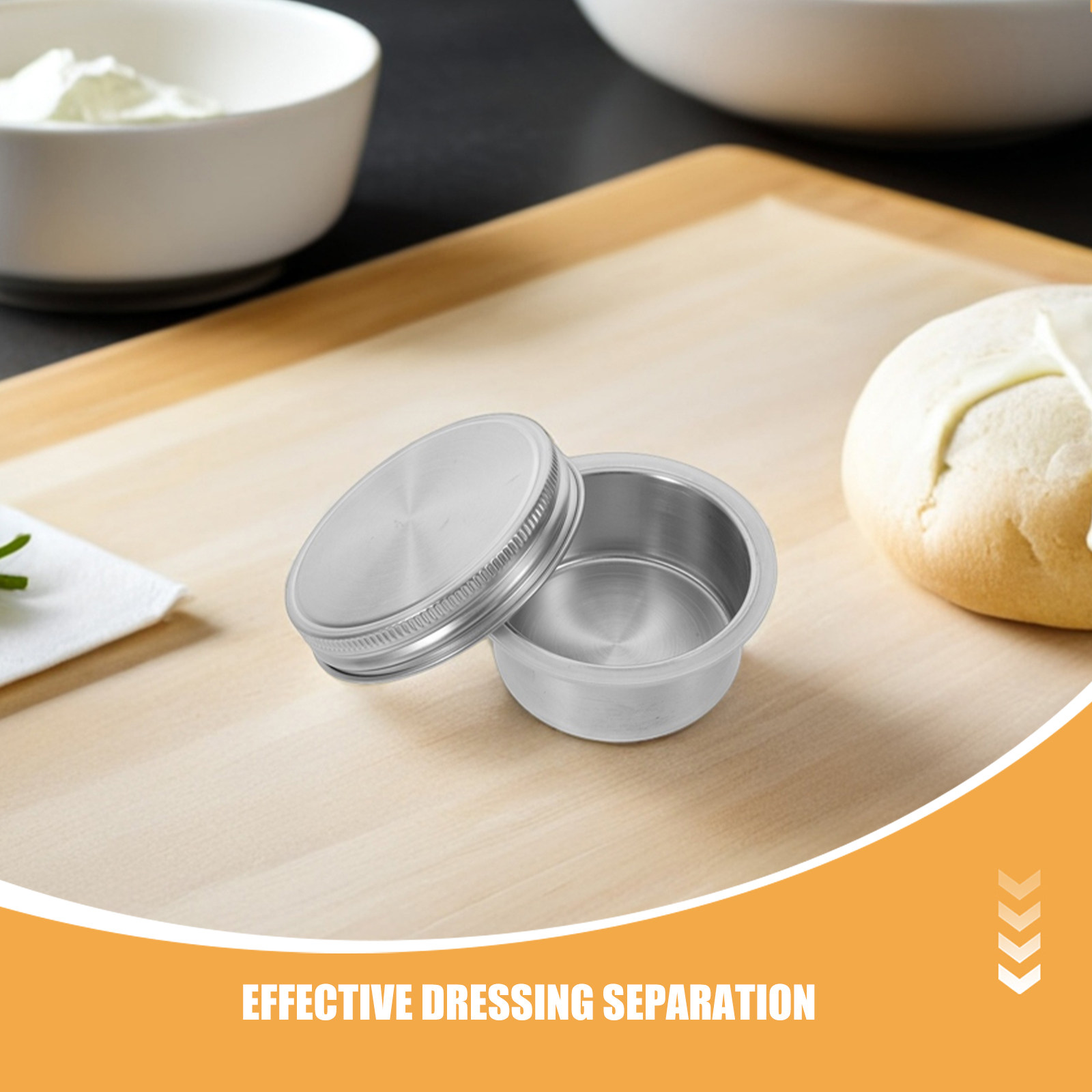 Stainless Steel Reusable Salad - Meal Prep Jars With Lids ulasan dan harga
