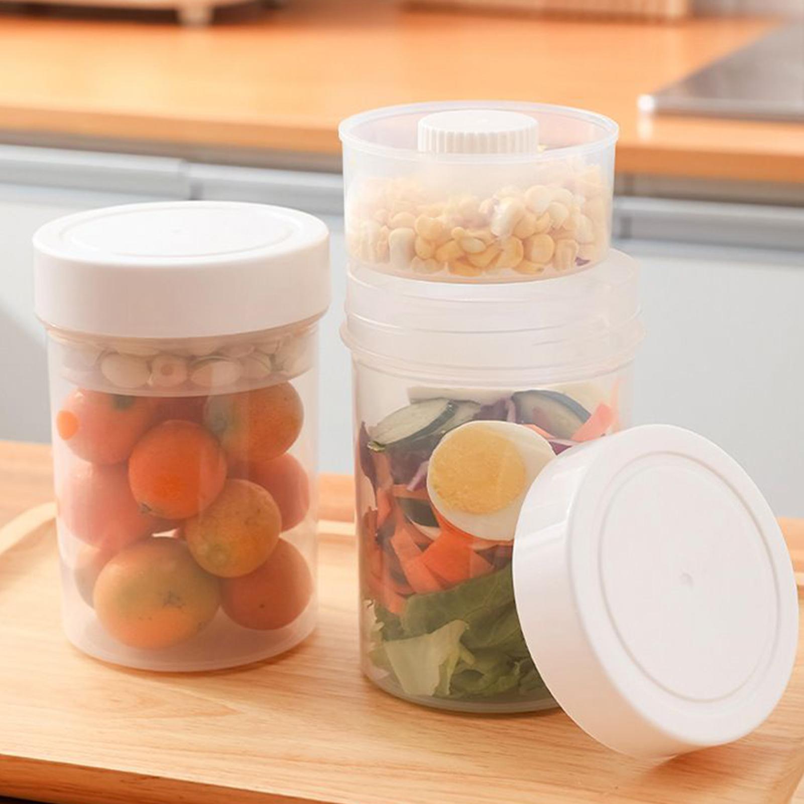 Salad Jars With Lids Meal Prep - Meal Prep Jars With Lids ulasan dan harga