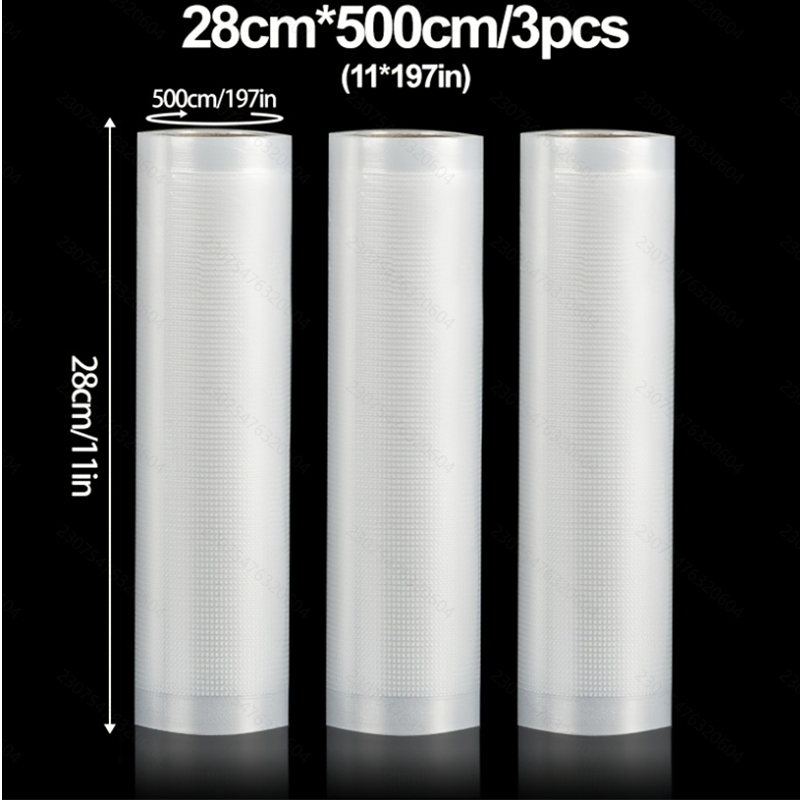 3-Pack Vacuum Seal Roll Bags:  - Meal Prep Fit ulasan dan harga