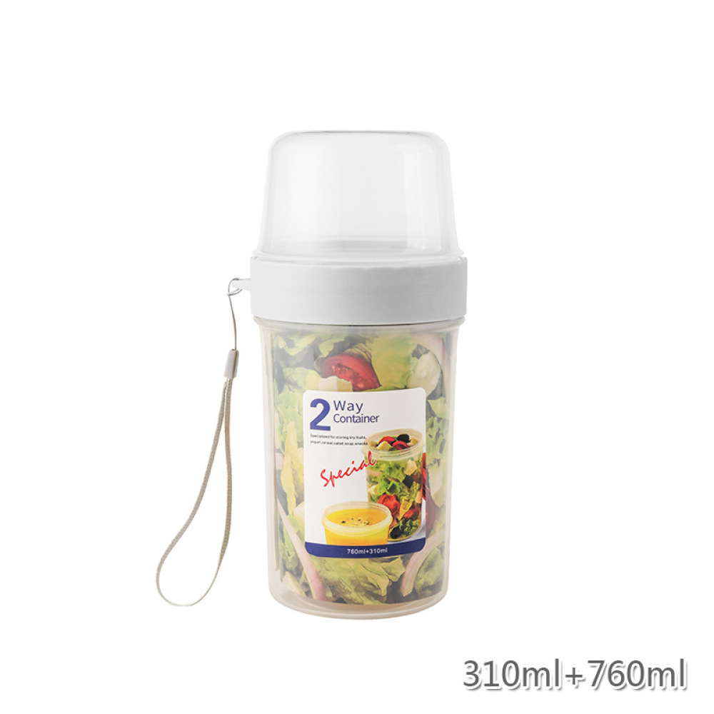 Double Layer Leakproof Food Ca - Meal Prep Yogurt Containers ulasan dan harga